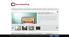 Desktop Screenshot of careconsulting.at