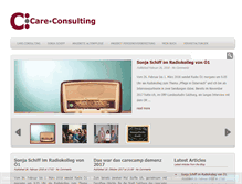 Tablet Screenshot of careconsulting.at